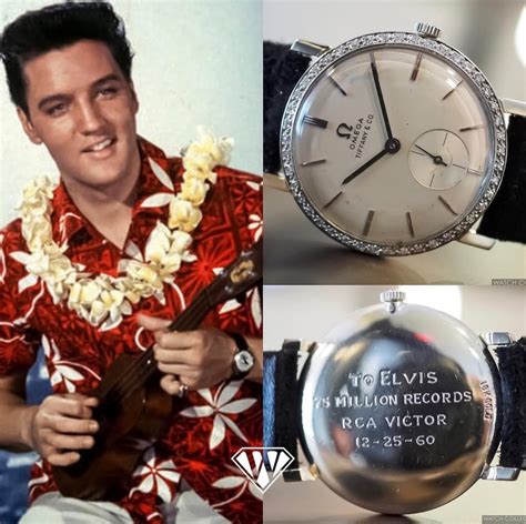 elvis watch omega|Elvis omega tiffany watch.